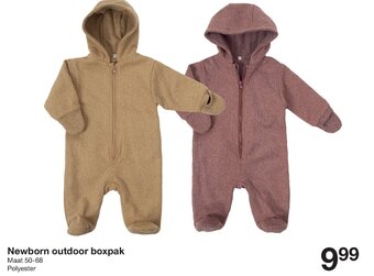 Zeeman Newborn outdoor boxpak maat 50-68 aanbieding