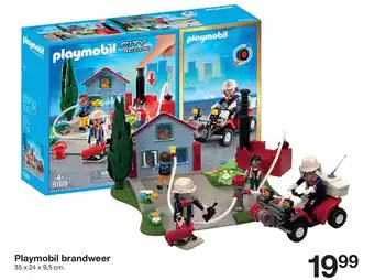 Playmobil brandweer 35x24x9.5 cm