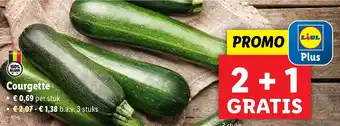 Lidl Courgette aanbieding