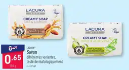 ALDI Lacura Savon aanbieding