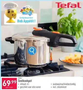 ALDI Tefal Snelkookpot aanbieding