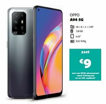 Base Oppo a94 5g aanbieding