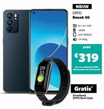 Base Oppo reno6 5g aanbieding