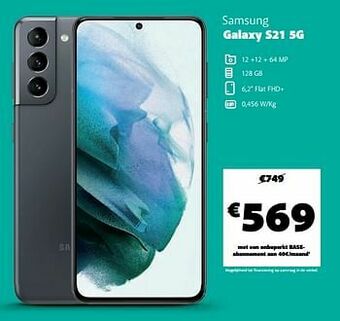 Base Samsung galaxy s21 5g aanbieding