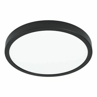 Zelfbouwmarkt Plafonnier Zwart Diam28.5cm 2200k aanbieding