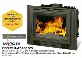 Brico Inbouwhaard 700 eco aanbieding