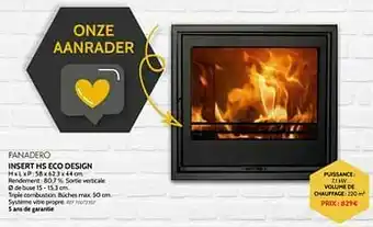 Brico Insert hs eco design aanbieding