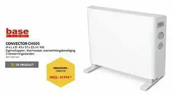 Brico Baseline convector ch505 aanbieding