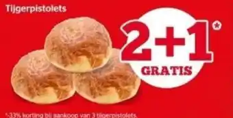 Spar Tijgerpistolets aanbieding