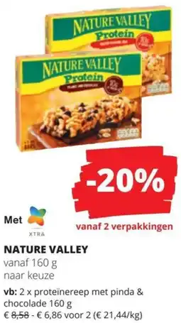 Spar Nature valley aanbieding