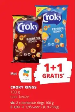 Spar Croky rings aanbieding