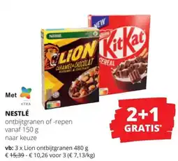 Spar Nestlé aanbieding