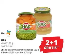 Spar Hak aanbieding