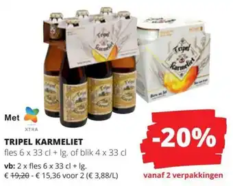 Spar Tripel Karmeliet aanbieding