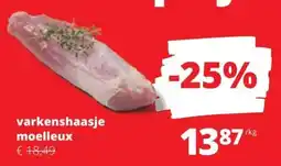 Spar Varkenshaasje moelleux aanbieding
