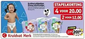 Kruidvat Kruidvat midpakken disney luierbroekjes aanbieding