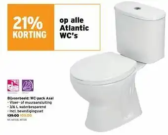 GAMMA Wc-pack axel aanbieding