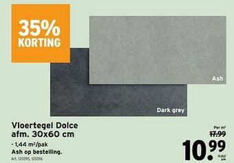 GAMMA Vloertegel dolce aanbieding