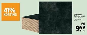 GAMMA Vloertegel palermo black aanbieding