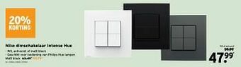 GAMMA Niko dimschakelaar intense hue aanbieding