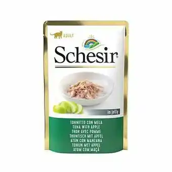 Zooplus Schesir Katten Pouch 6 x 85 g - Tonijn met Kleine Ansjovissen aanbieding