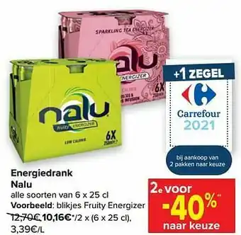 Blikjes fruity energizer