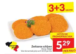 Intermarché Zwitserse schijven aanbieding