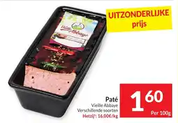 Intermarché Paté aanbieding