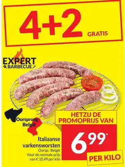 Intermarché Italiaanse varkensworsten aanbieding