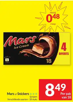 Intermarché Mars of Snickers aanbieding