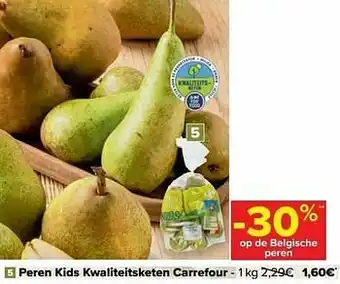 Carrefour Peren kids kwaliteitsketen carrefour aanbieding