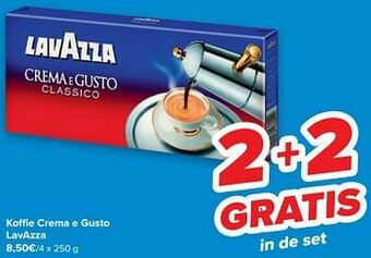 Carrefour Koffie crema e gusto lavazza aanbieding