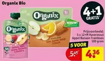 Kruidvat Havermout appel banaan framboos aanbieding