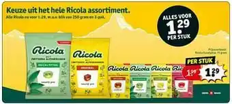 Ricola eucalyptus