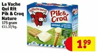 La vache qui rit pik + croq nature