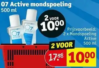 Kruidvat Mondspoeling active aanbieding