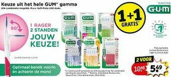 Kruidvat Gum bi-direction rager aanbieding
