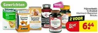 Kruidvat Kruidvat vitamine d + magnesium aanbieding