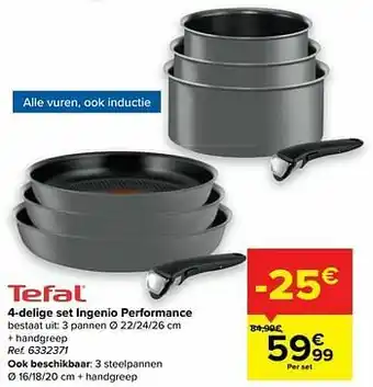 4-delige set ingenio performance