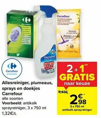 Antikalk sprayreiniger
