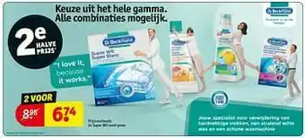 Kruidvat Dr. beckmann super wit aanbieding