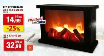 Hubo Led kersthaard aanbieding