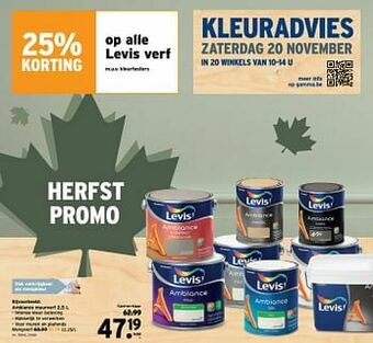GAMMA Ambiance muurverf aanbieding