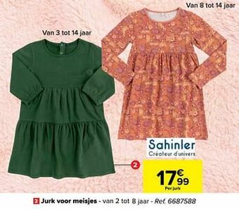 Carrefour Jurk voor meisjes aanbieding