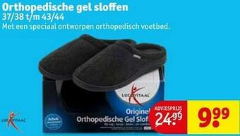 Kruidvat Orthopedische gel sloffen aanbieding