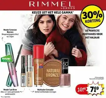 Kruidvat Natural bronzing powder aanbieding