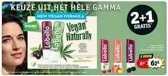Kruidvat Labello lipbalm shine blackberry aanbieding
