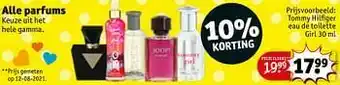 Kruidvat Tommy hilfiger eau de toilette girl aanbieding