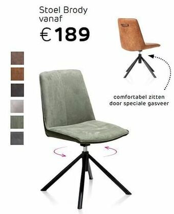 Henders & Hazel Stoel brody aanbieding