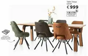 Henders & Hazel Tafel tokyo aanbieding